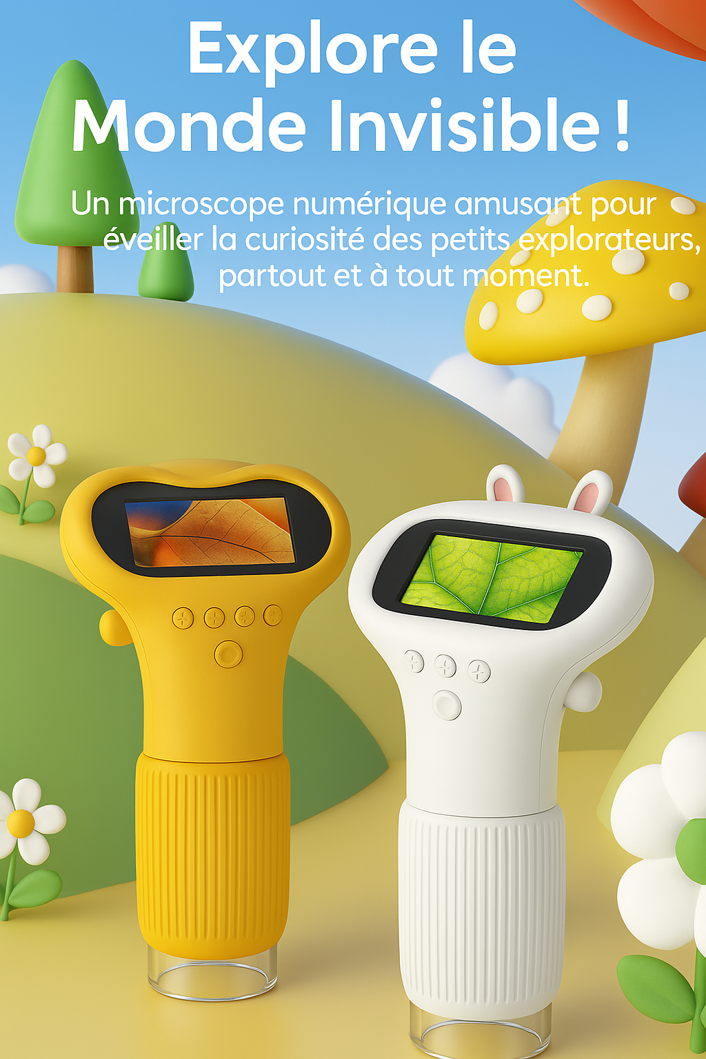 Microscope électronique pour enfants