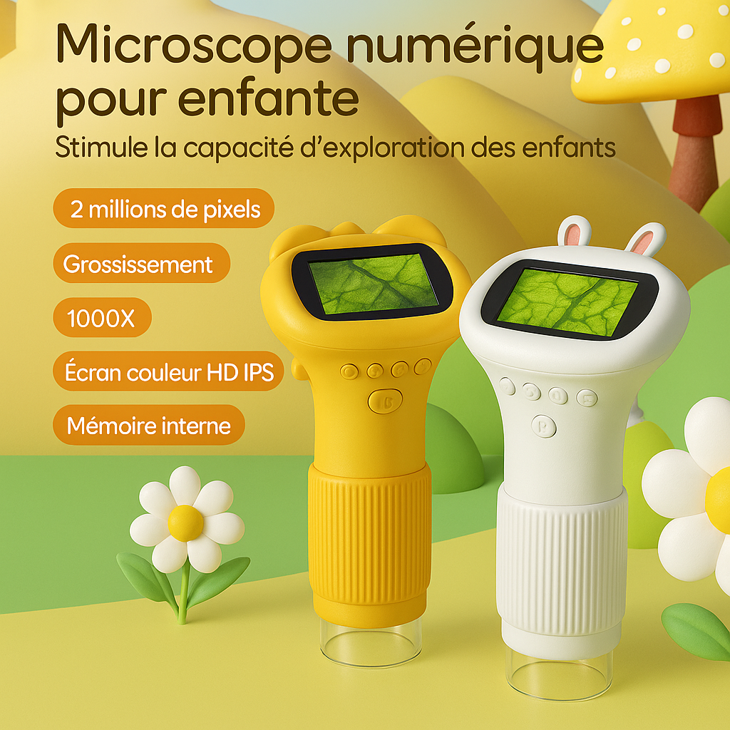 Microscope électronique pour enfants