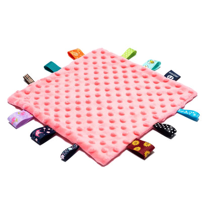 Newborn Baby Soothe Appease Towel Calm Wipes Kids Infant Towel Blanket Cute Soft Square Plush Toys Comforting Taggies Blanket